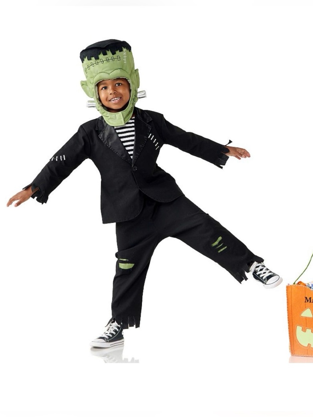 Pottery Barn Kids Frankenstein glow in the dark Halloween costume size 3T